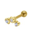 Helix Ear Piercing with Titanium Bar TIP-3048-TI